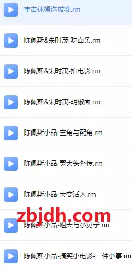 
【陈佩斯 朱时茂】经典小品集