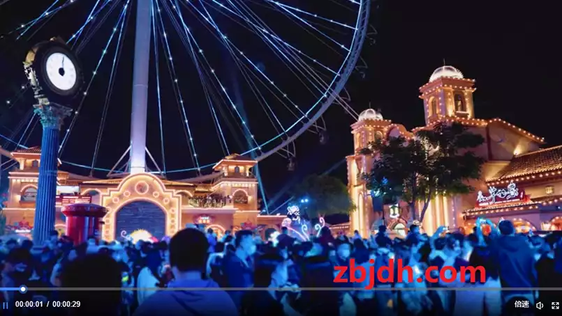 155个4K夜景城市人物人流行走穿梭车流交通街道夜市延时航拍短视频素材