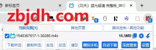 强力网页视频下载 3.5.6/又名猫抓视频下载插件